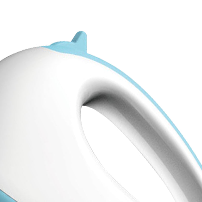 Mixer de Mână Haley 500W, 7 Trepte Viteză, Alb/Albastru, Silențios, Accesorii Incluse